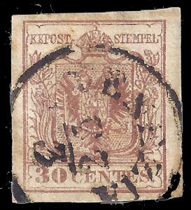 Austria Lombardy-Venitsia 1850 Sc 5 uf