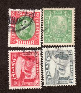 Iceland Lot d Used!
