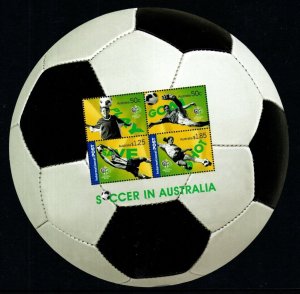 AUSTRALIA SGMS2646 2006 WORLD CUP FOOTBALL CHAMPIONSHIP MNH