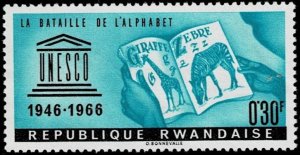 1966-1972 Group of 30 Used Stamps o Rwanda