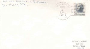 United States Maine Red Beach 1965 4f-bar  1965-1984  Philatelic.