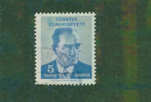 TURKEY 1878 USED BIN $0.50