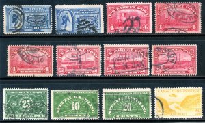 USAstamps Used FVF BOB Special Delivery, Parcel Post, Special H. Accumulation 