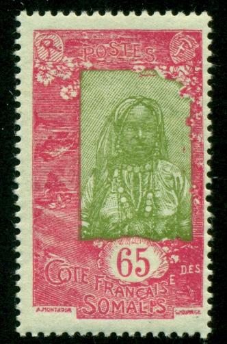 Somali Coast 1925 #105 MH SCV(2018)=$0.70