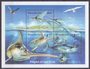 2001 Niuafo'ou 375-377/B29 Marine fauna 12,00 €