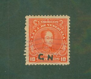 VENEZUELA 260 G.N. PUNCHED USED BIN $0.60