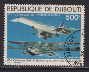 Djibouti C126 Concorde & Sikorsky S-40 1979