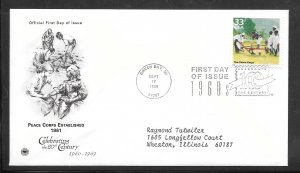 Just Fun Cover #3188F FDC Postal Commemorative Society SEPT/17/1999 (my4061)