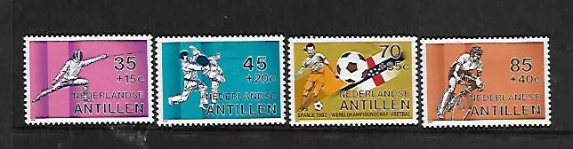 NETHERLANDS ANTILLES, B196-B199, MINT HINGED, SPORTS