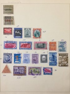 Guatemala Costa Rica Old/Mid Used mh Collection((Apx 130+Covers) MK427