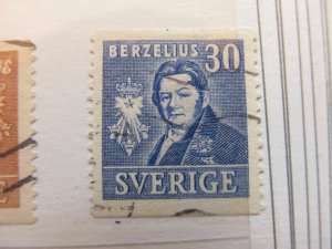 Sweden Sweden Sverige Sweden 1939 30o perf 121⁄2 fine green used stamp A13P41F7-