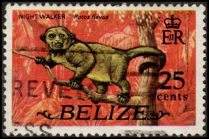 Belize 335 - Used - 25c Kinkajou (1974)