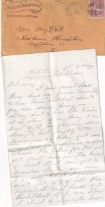 1865 U.S. Christian Commission, Lincoln Hospital, Washington DC to ... (M6951)