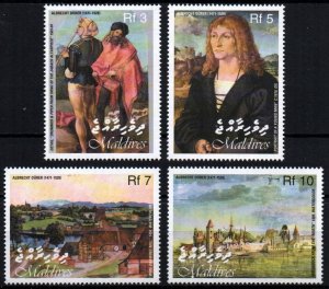 Maldive Islands # 2702 - 2705 MNH