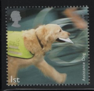 Great Britain 2008 MNH Sc 2539 1st Assistance Dog