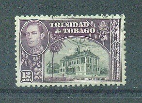 Trinidad & Tobago sc# 57 (3) used cat value $.25