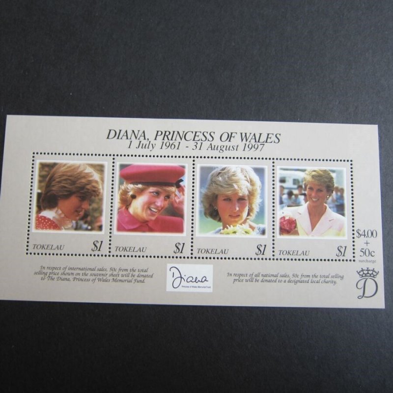 Tokelau 1998 Sc 253 Diana MNH