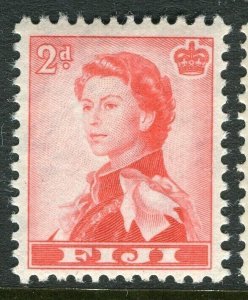 FIJI; 1959 early QEII issue fine Mint MNH 2d. value