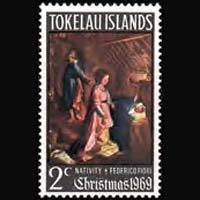 TOKELAU 1969 - Scott# 20 Christmas Set of 1 NH