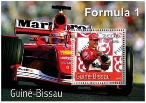 Guinea-Bissau - Formula 1 Cars  Stamp S/S - GB1435