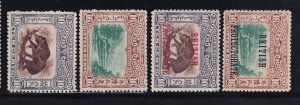 N. Borneo Scott # 120- 123 VF mint set OG previously hinged cv $ 505 ! see pic !