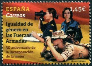 HERRICKSTAMP NEW ISSUES SPAIN Women in the Armed Forces