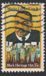 SC# 1771 - (15c) - Martin Luther King, Jr., Used Single