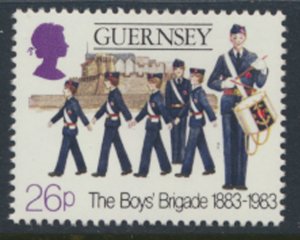 Guernsey  SG 271  SC# 258  Boys Brigade Mint Never Hinged see scan 