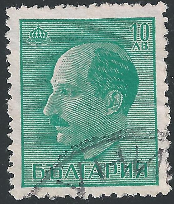 Bulgaria #377 10L Tsar Boris III