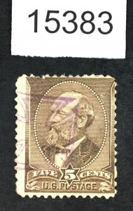 US STAMPS # 205 USED $15 LOT #15383