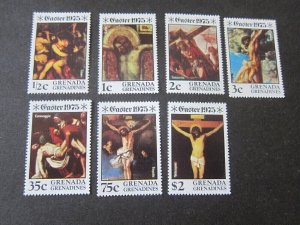 Grenada 1975 Sc 59-63 Christmas Religion set MNH
