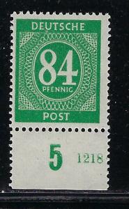 Germany AM Post Scott # 555, mint nh, var. HAN#