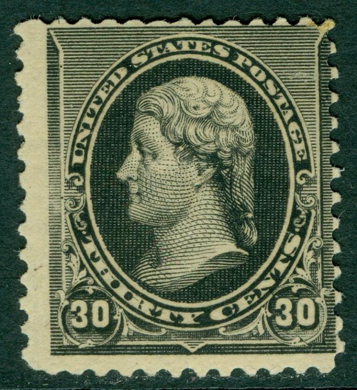 USA : 1890. Scott #228 PO Fresh Mint Never Hinged stamp with PSAG Cert Cat $1050