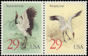 United States #2868a, Complete Set, Pair, Horz., 1994, Birds, Never Hinged