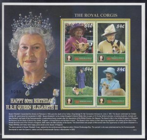 MICRONESIA Sc 694-5 NH MINISHEET+S/S OF 2006 - QUEEN ELIZABETH - (JO23)