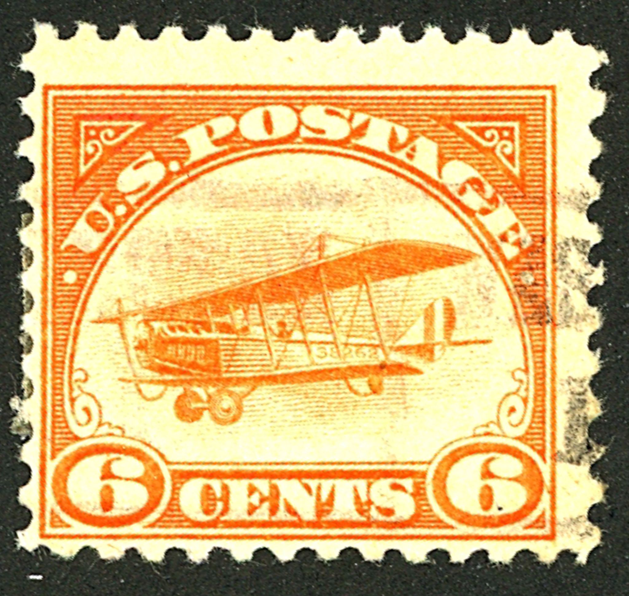 u-s-c1-used-crease-united-states-air-mail-stamp-hipstamp
