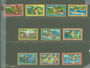 Niue #C1-C10  Multiple