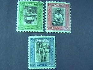 JAMAICA # B1-B3-MINT/HINGED-COMPLETE SET---SEMI-POSTAL---GOEV---1923