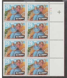 U.S. Scott #2722 Oklahoma Musical Stamps - Mint NH Plate Block of 8