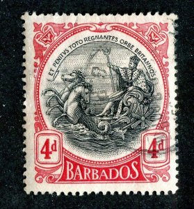 1918 Barbados Sc.# 134 used cv $4.50 ( 9676 BCXX )