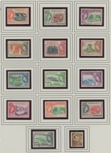 Dominica #142-155 Unused Single