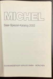 Michel Saar-Spezial Katalog 2012