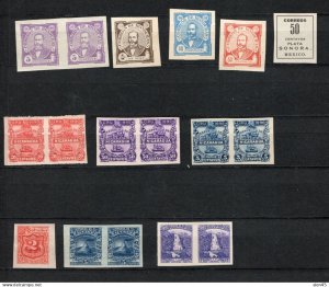 Latin America 1890++Accumulation Imperf Proofs/Pairs MNG/MH  17393