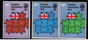 Great Britain # 685 - 687 MNH VF 