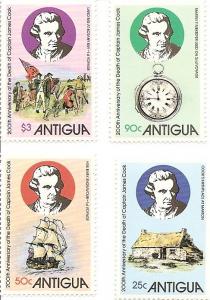 Antigua 547-550 MNH