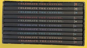 Celebrate The Century: Set of 10 Hardbound Books in a Slipcase, Without Stamps 