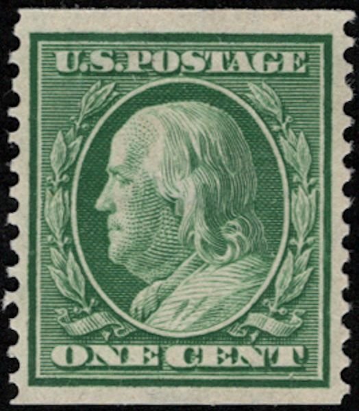 US #352 SCV $230.00 VF mint never hinged, great color, rare stamp  SCV $230.00