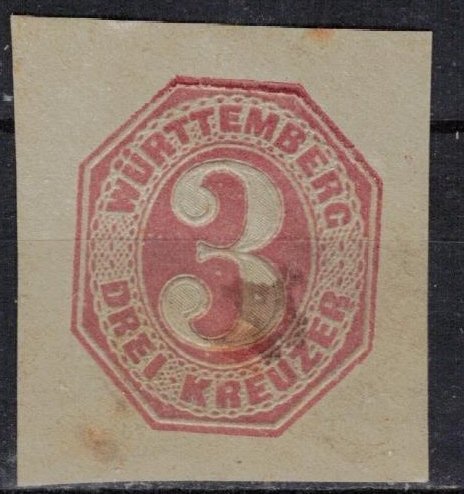 Wurttemberg - Postal Stationery - 3 Kreuzer