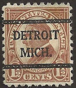 # 582 USED BROWN WARREN G. HARDING