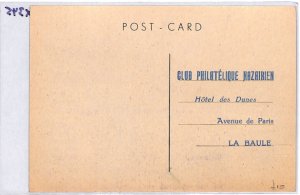 FRANCE Postcard 1947 MAXI CARD St Nazaire 1942 BRITISH COMMANDO MONUMENT PX345